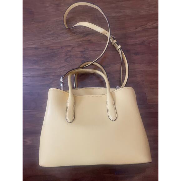 KATE SPADE Margaux Satchel Purse in Daybreak Yellow Crossbody - Picture 4 of 7